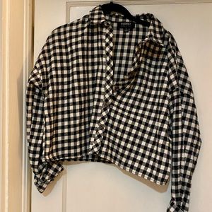 Cropped Flannel